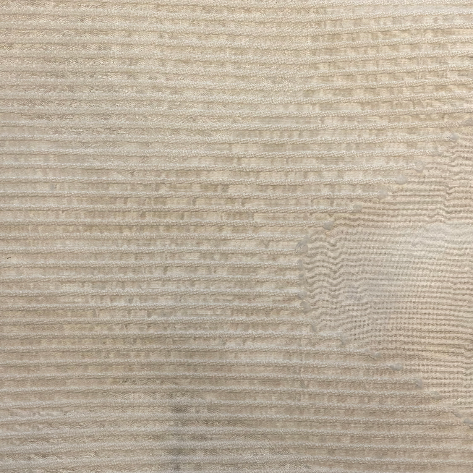 The Met x Ann Gish Lantern Bedding in White and White