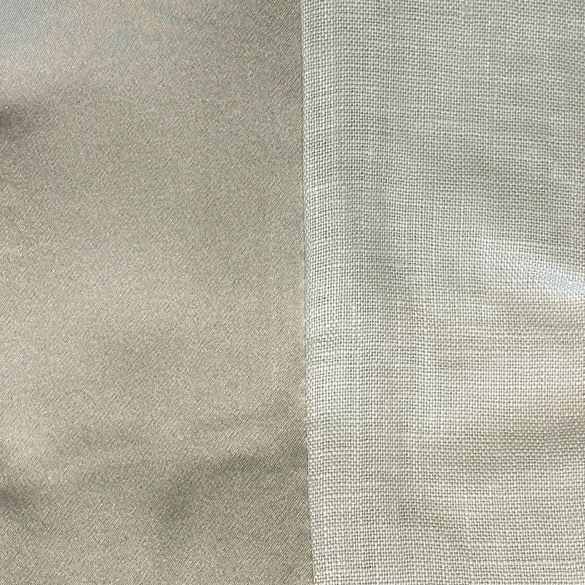 Swatch Sample of The Met x Ann Gish Lover's Kimono Duvet Cover and Sham in Pumice