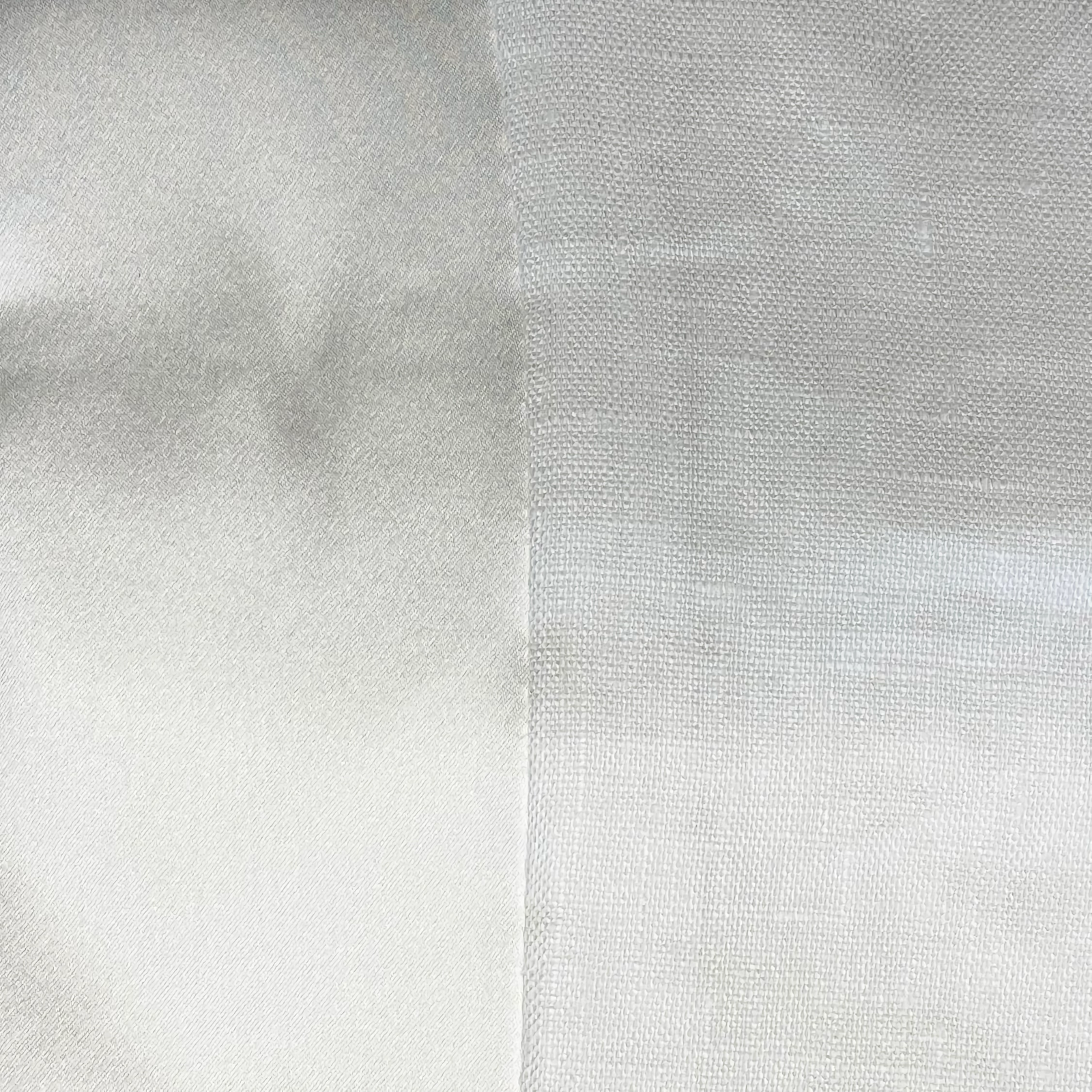 Bed with The Met x Ann Gish Lover's Kimono Duvet Cover and Sham in White