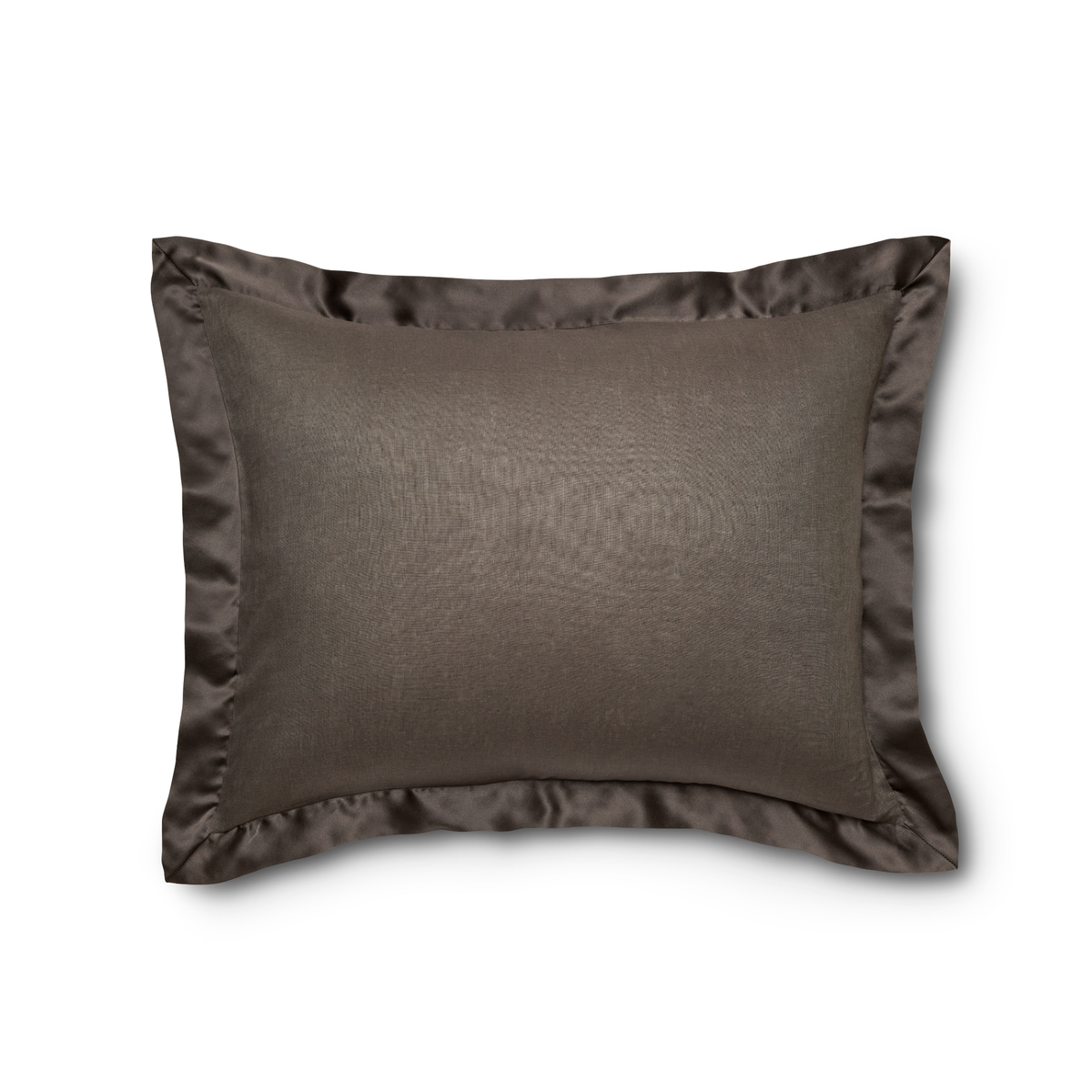 Silo of The Met x Ann Gish Lover's Kimono Sham in Charcoal