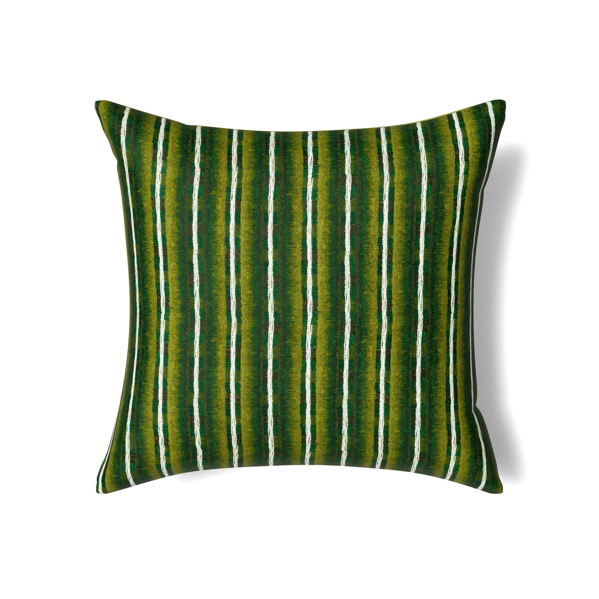 The Met x Ann Gish Pluma Decorative Pillow in Green