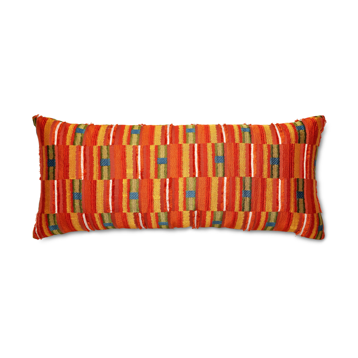 Multi-Colored The Met x Ann Gish Pluma 36x16 Decorative Pillow