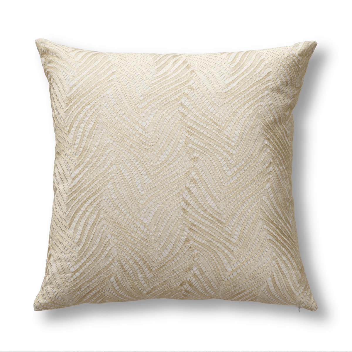 The Met x Ann Gish Retortoli Decorative Pillow in Champagne