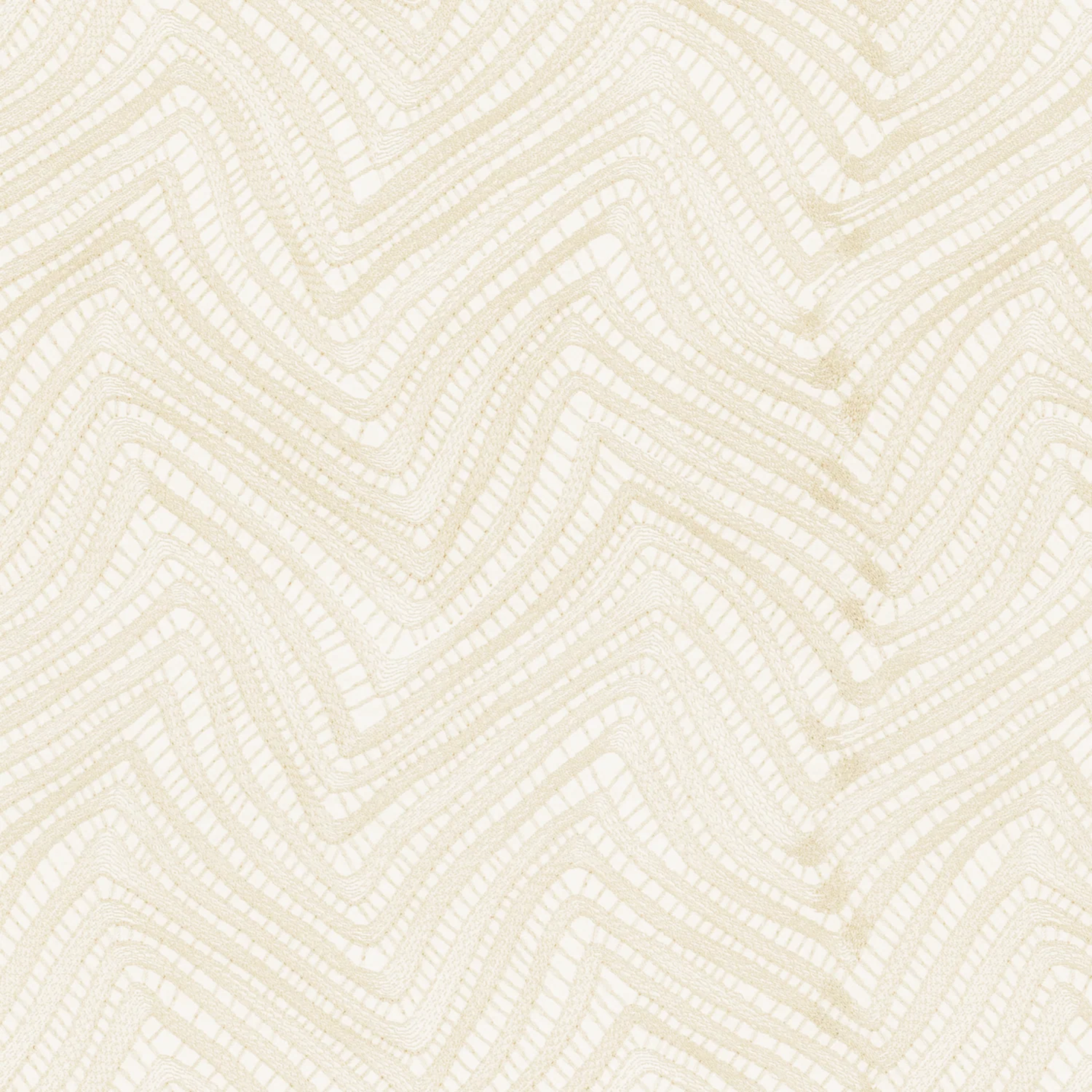 Bed with The Met x Ann Gish Retortoli Throw and Decorative Pillow in Champagne