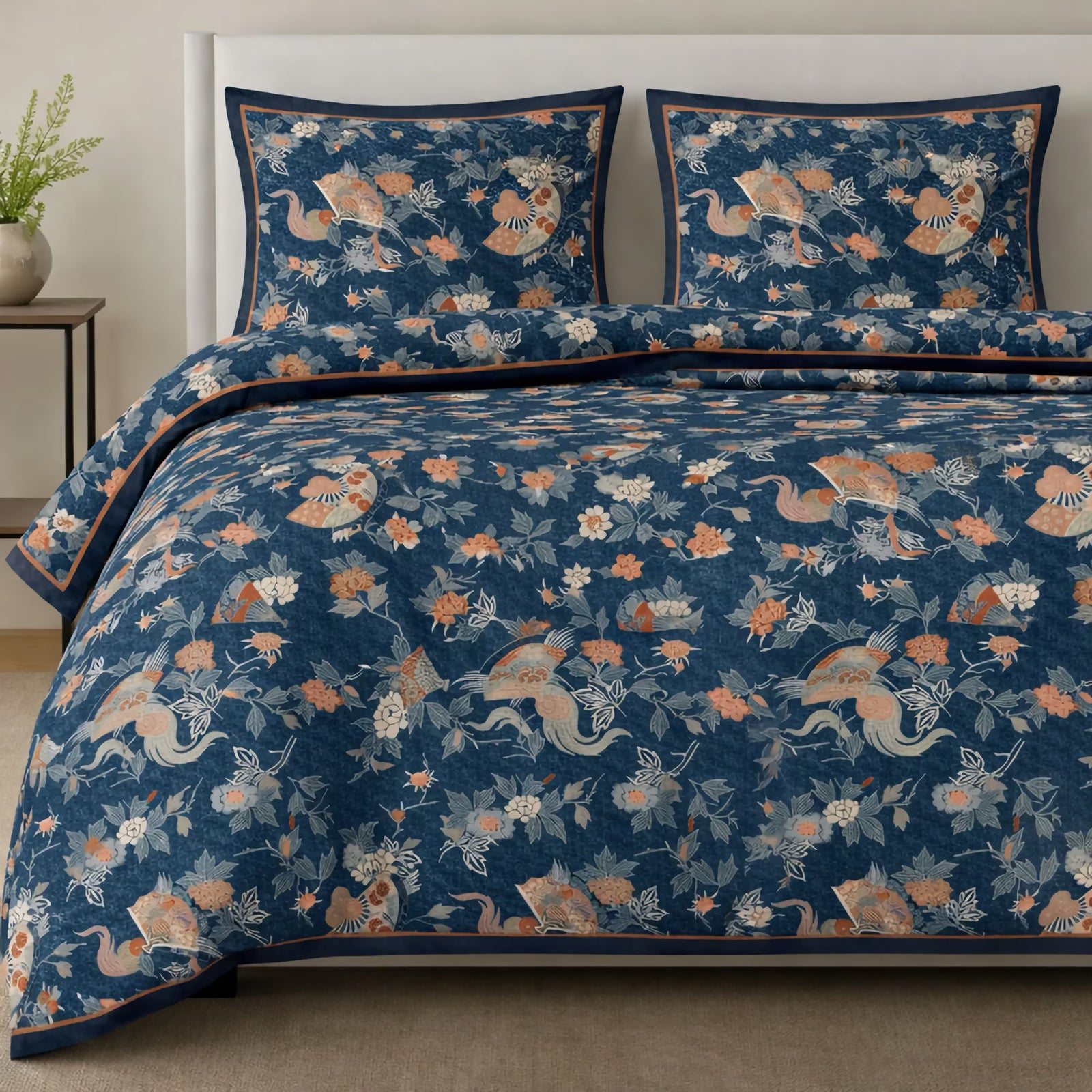 A bed i...