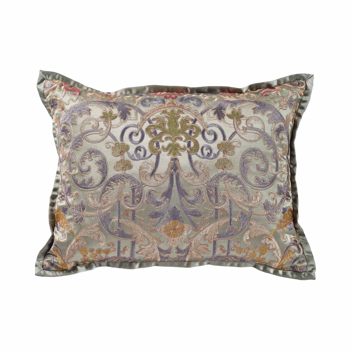 Silo of The Met x Ann Gish Venezia 1612 Decorative Pillow in Sage