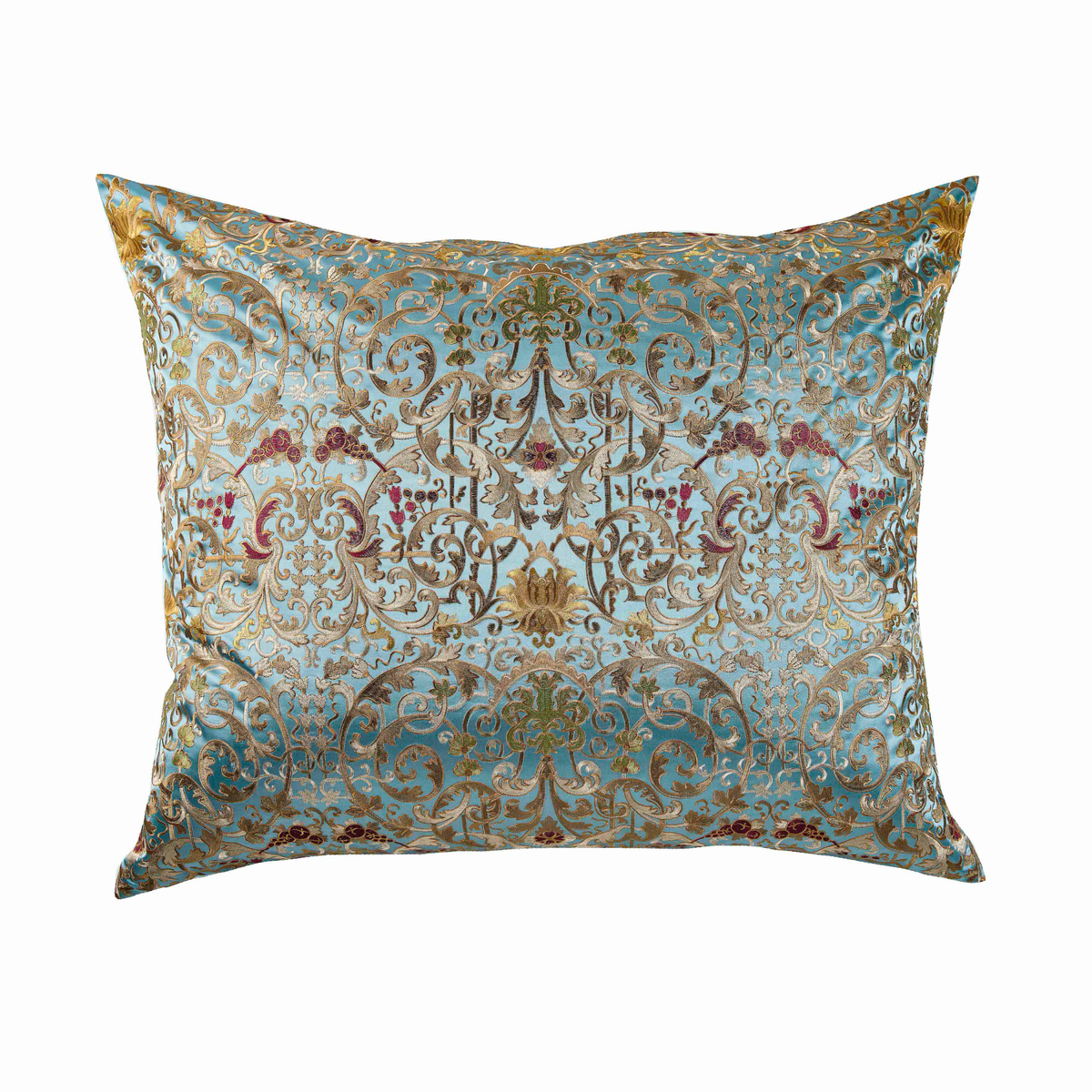 Silo of The Met x Ann Gish Venezia 3630 Decorative Pillow in Blue