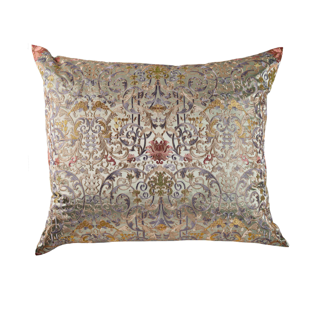 Silo of The Met x Ann Gish Venezia 3630 Decorative Pillow in Sage