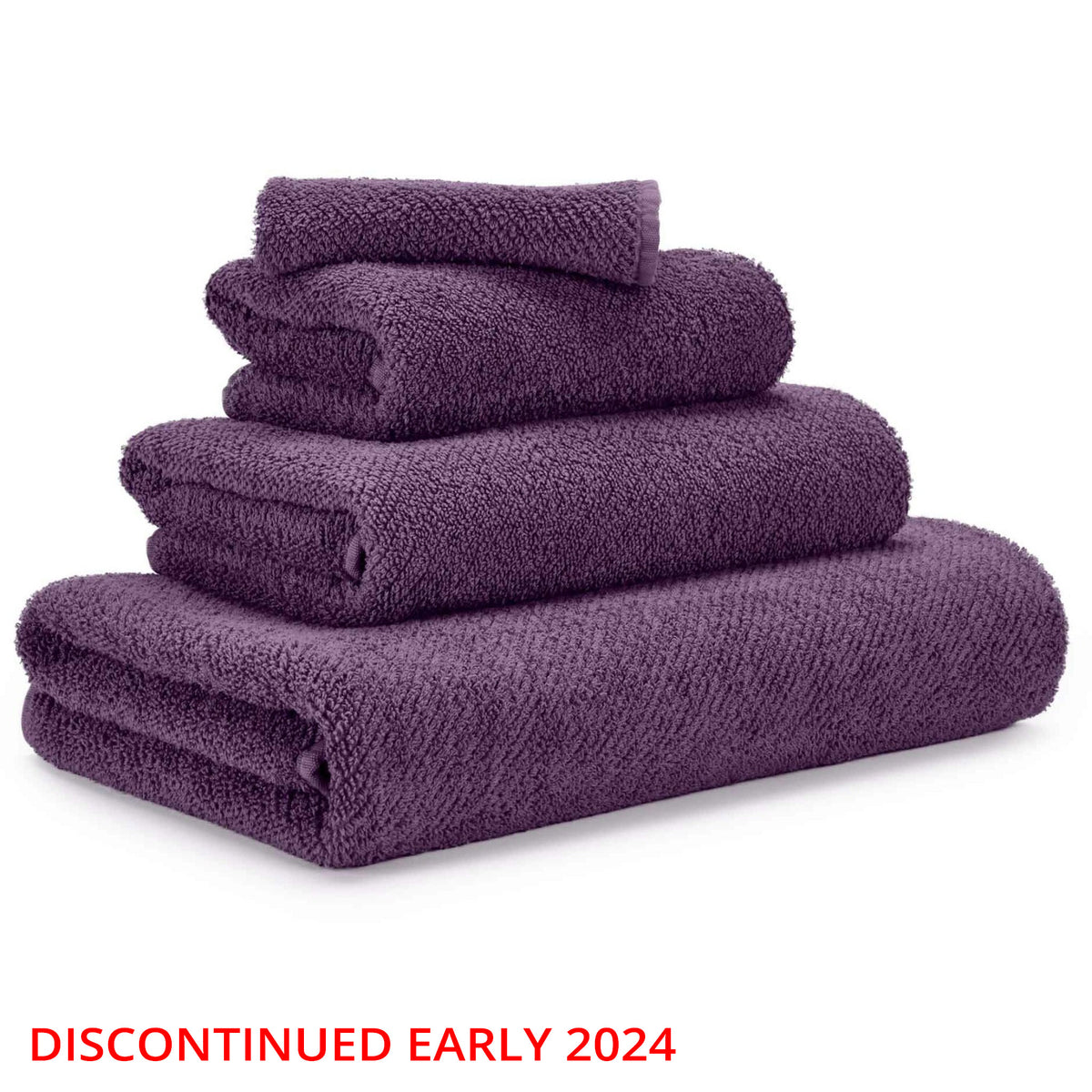 Abyss Twill Bath Towels - Figue (401)