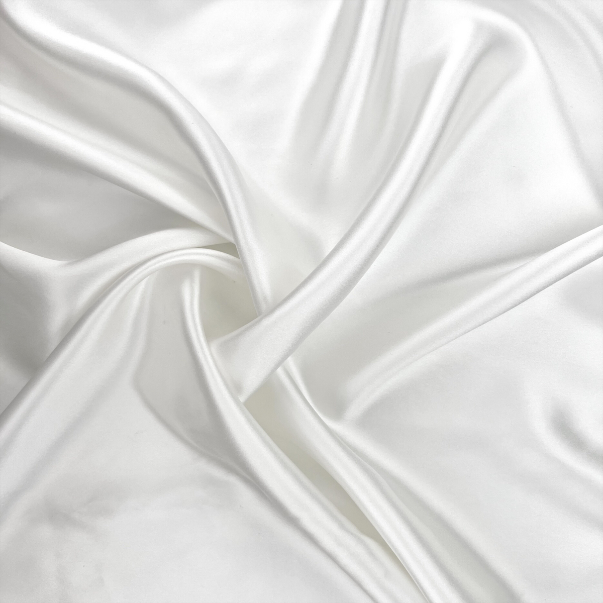 Mulberry Park Silks Deluxe 22 Momme Pure Silk Pillowcase - White