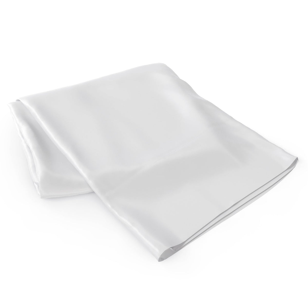 Mulberry Park Silks 22 Momme Silk Flat Sheet White