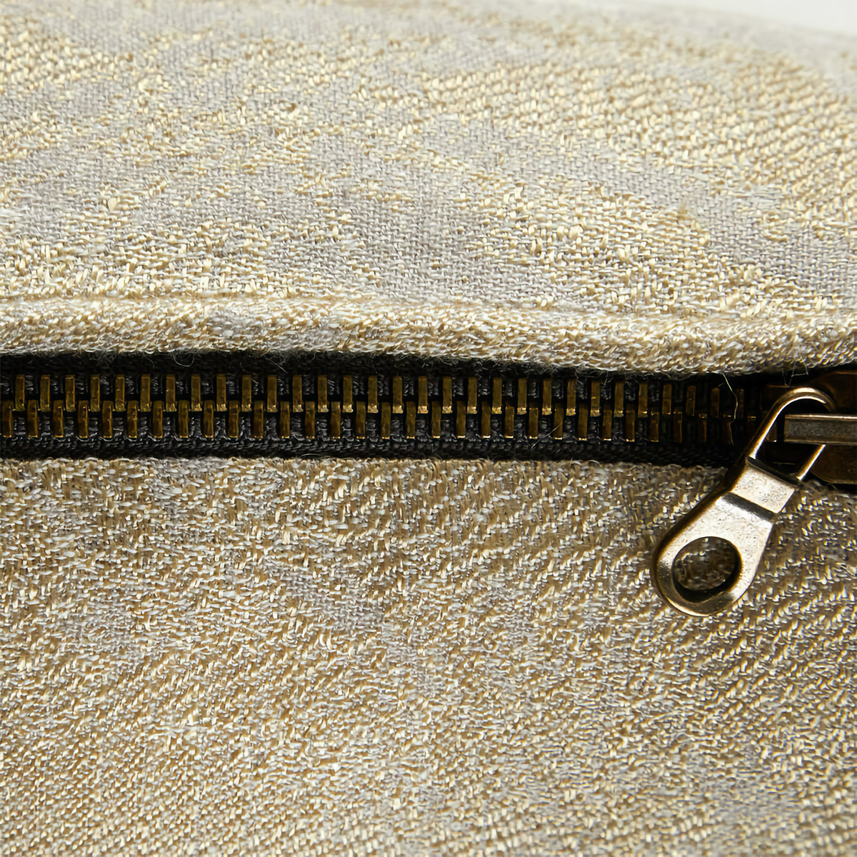 Yves Delorme Allure Decorative Pillow Zipper Detail