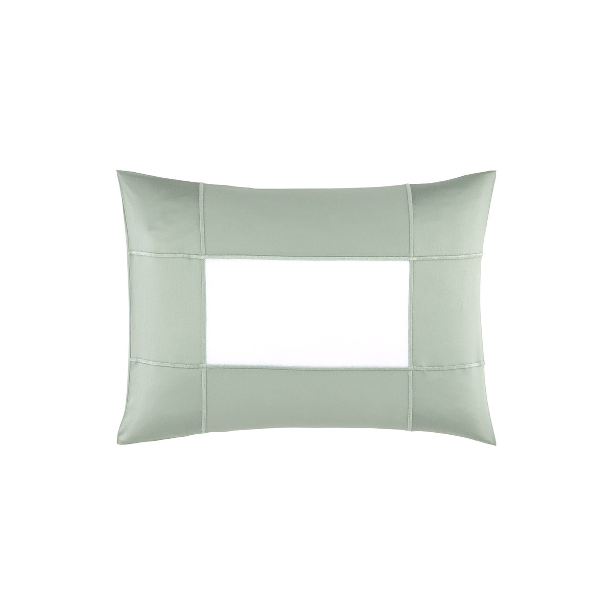 Boudoir Sham Silo of Yves Delorme Apollon Bedding Collection in Veronese Color