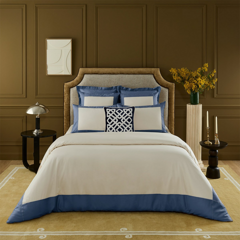 Yves Delorme Apollon Bedding Collection - Outremer featured image