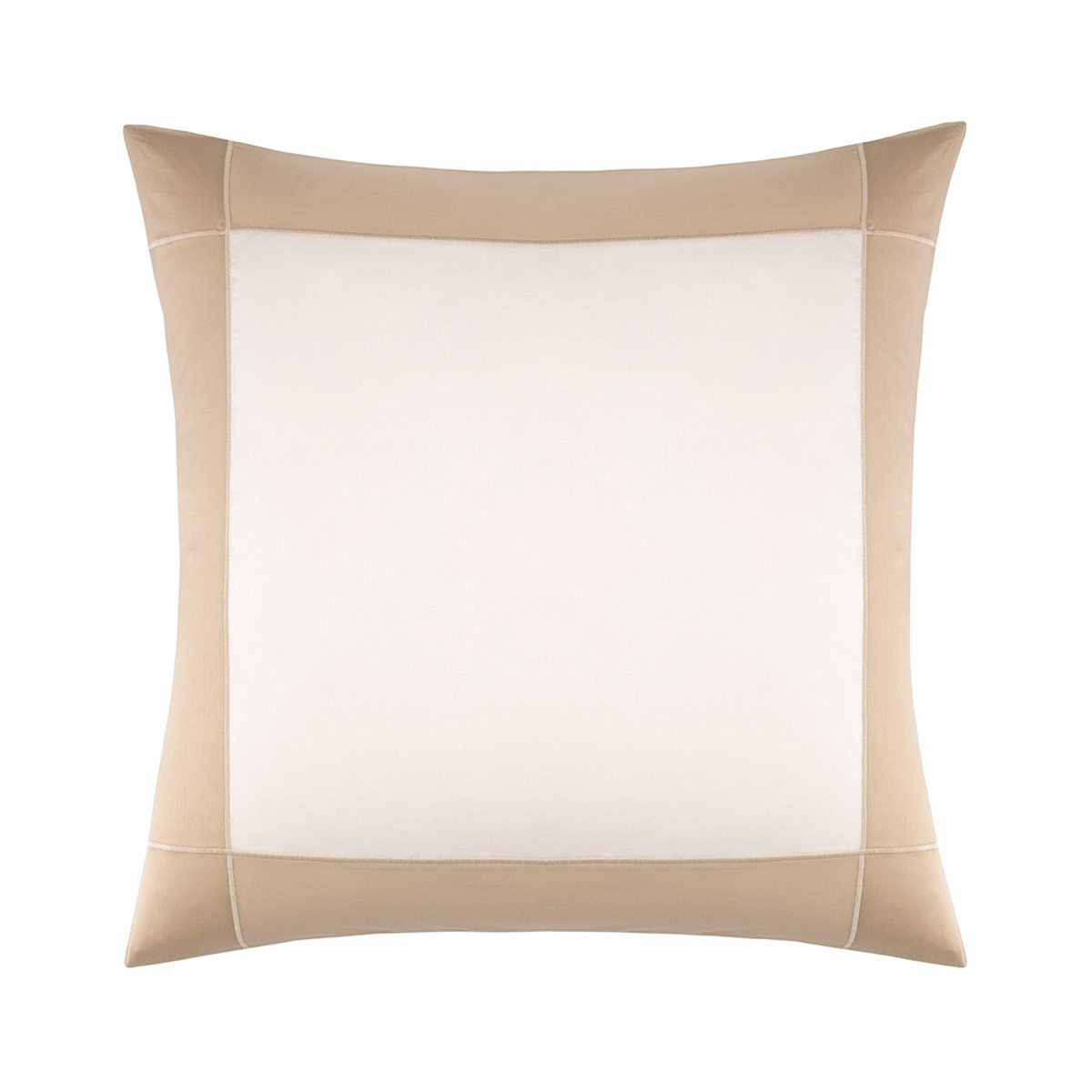 Euro Sham Silo of Yves Delorme Apollon Bedding Collection in Dune Color