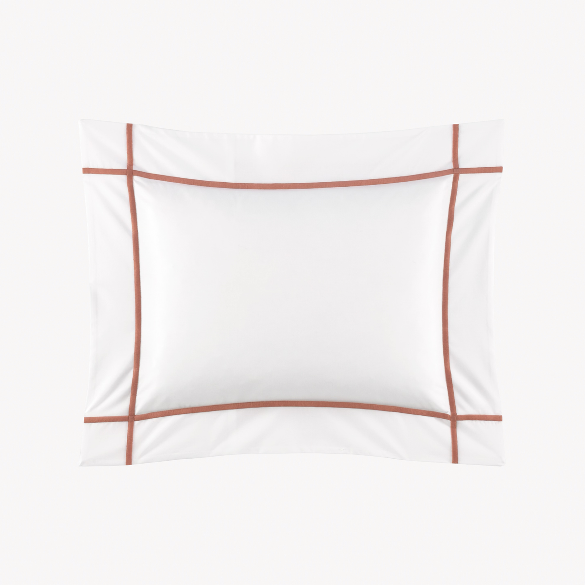Boudoir Sham of Yves Delorme Athena Bedding in Santal