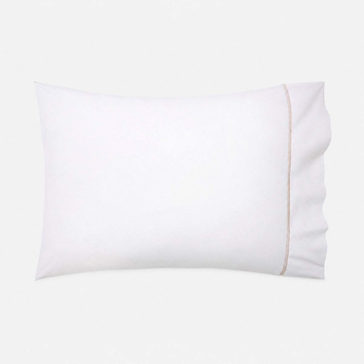 Pillowcase of Yves Delorme Athena Bedding with Loutre embroidery accent