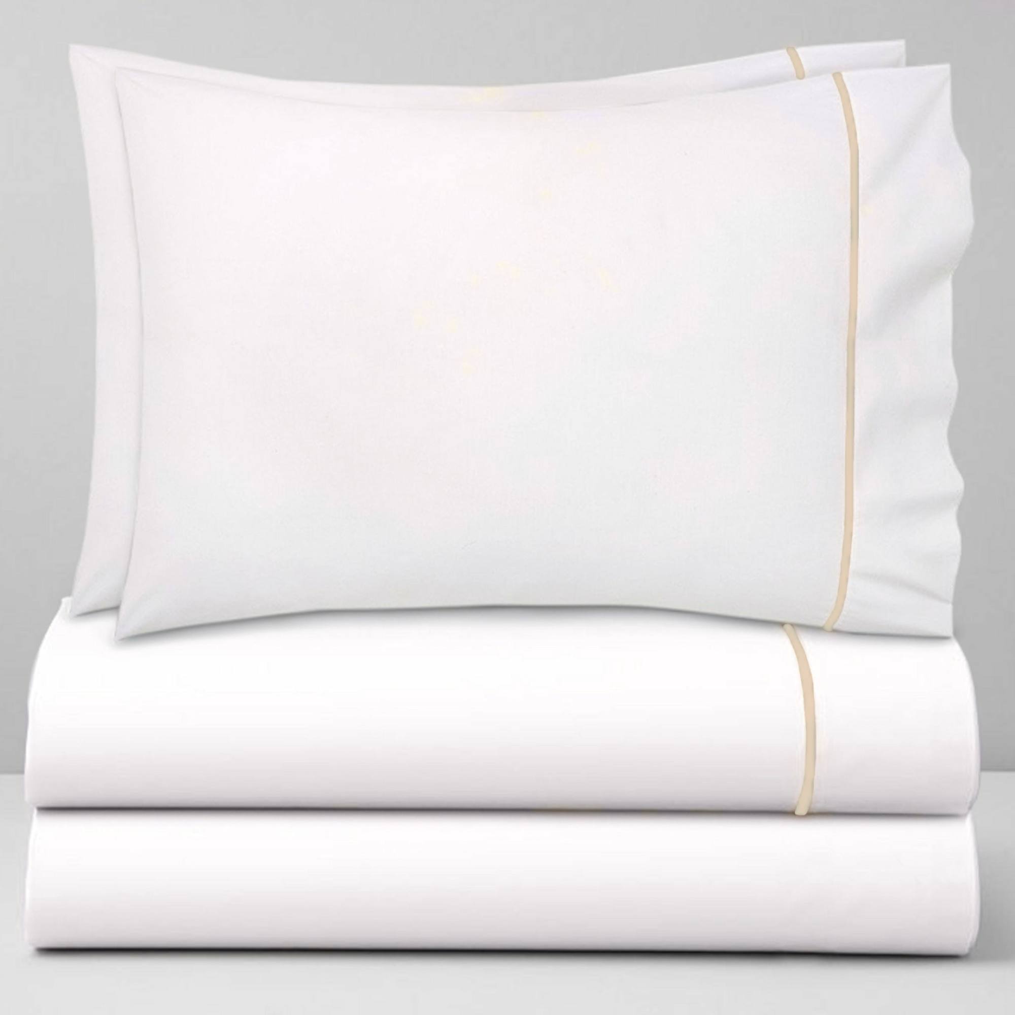 Sheet Set of Yves Delorme Athena Bedding in Dune