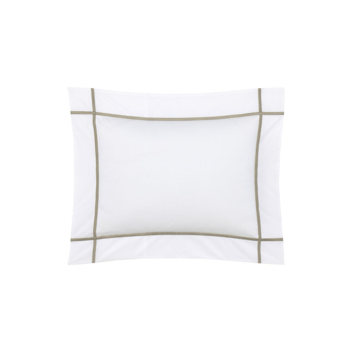 Boudoir Sham of Yves Delorme Athena Bedding in Kaki