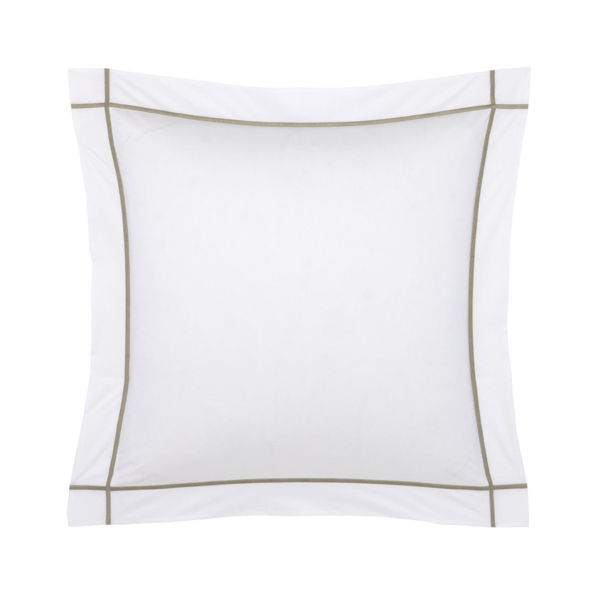 Euro Sham of Yves Delorme Athena Bedding in Kaki