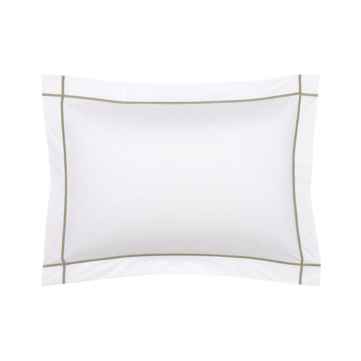 Sham Silo of Yves Delorme Athena Bedding in Kaki