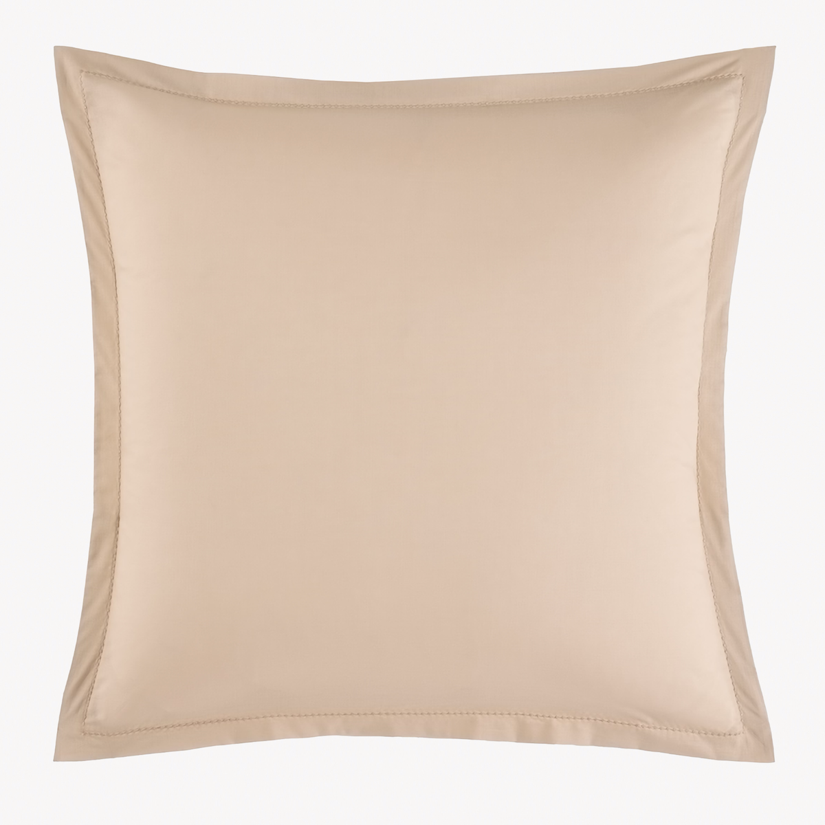 Euro Sham of Yves Delorme Batiste Bedding in Biscuit