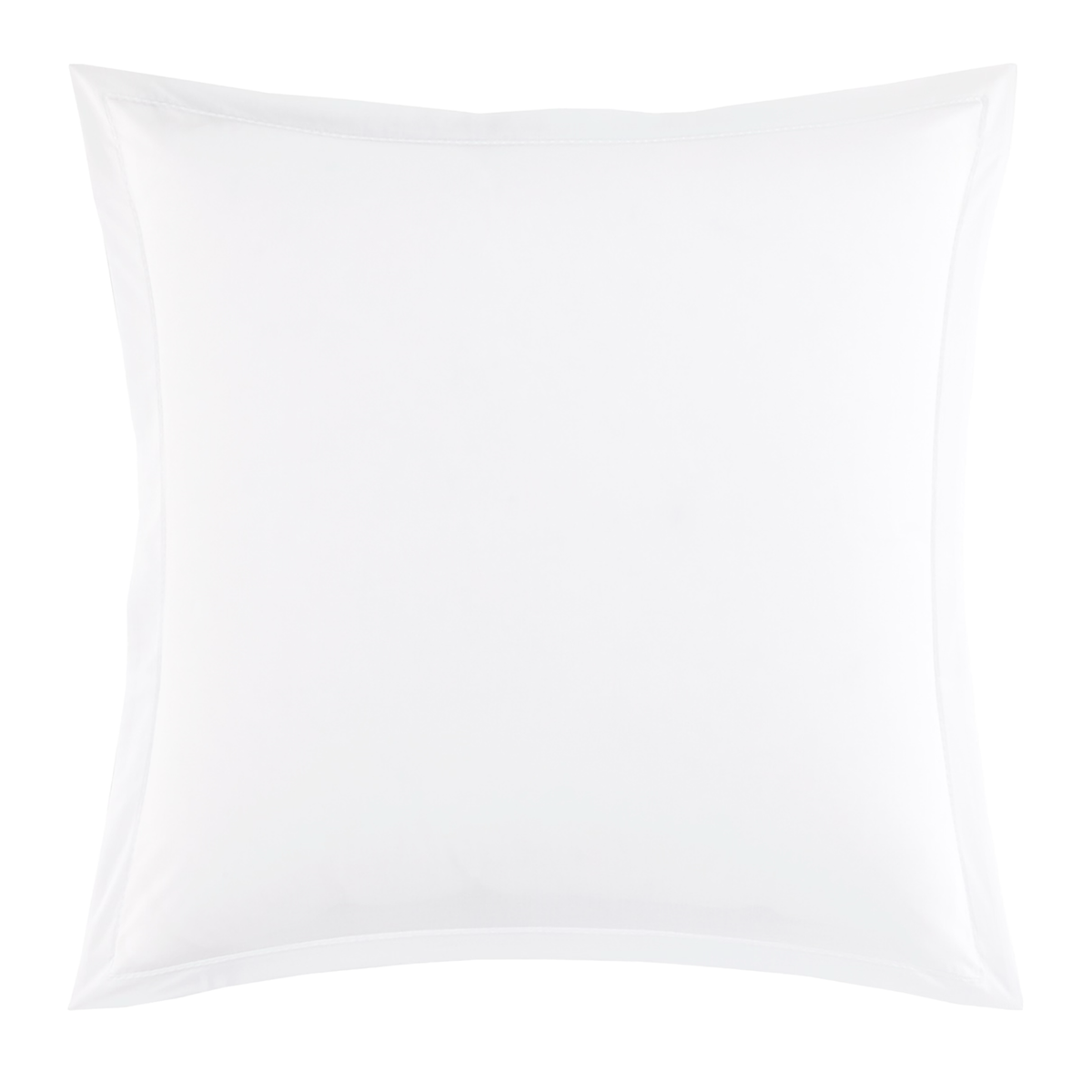 Euro Sham of Yves Delorme Batiste Bedding in Blanc