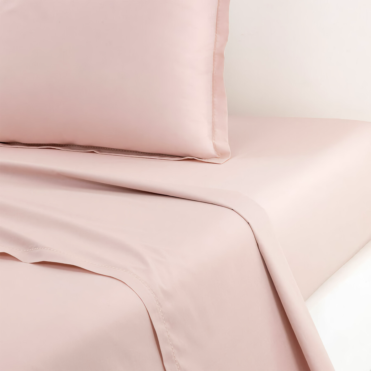Flat Sheet of Yves Delorme Batiste Bedding in Nectar