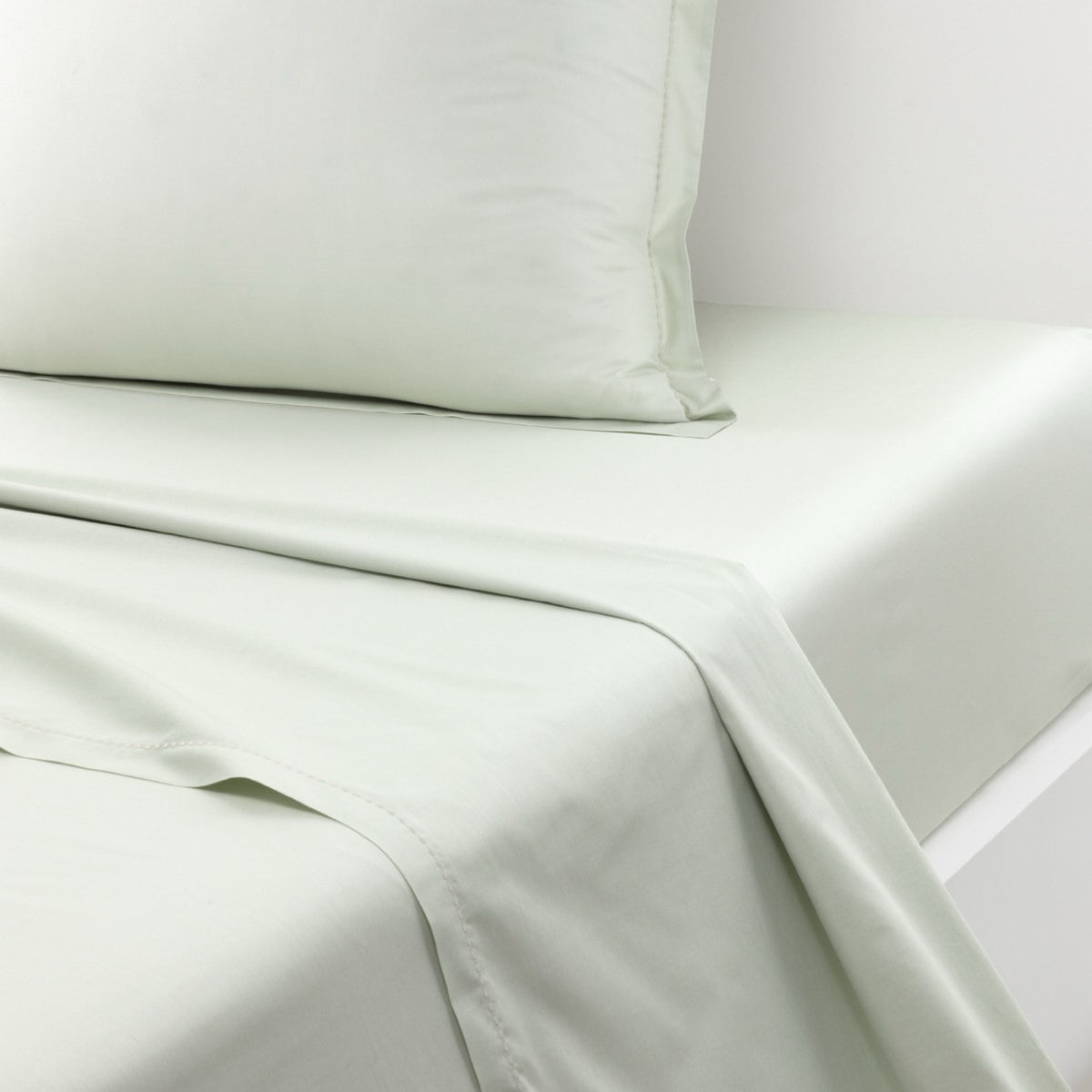Flat Sheet of Yves Delorme Batiste Bedding Collection in Amande color