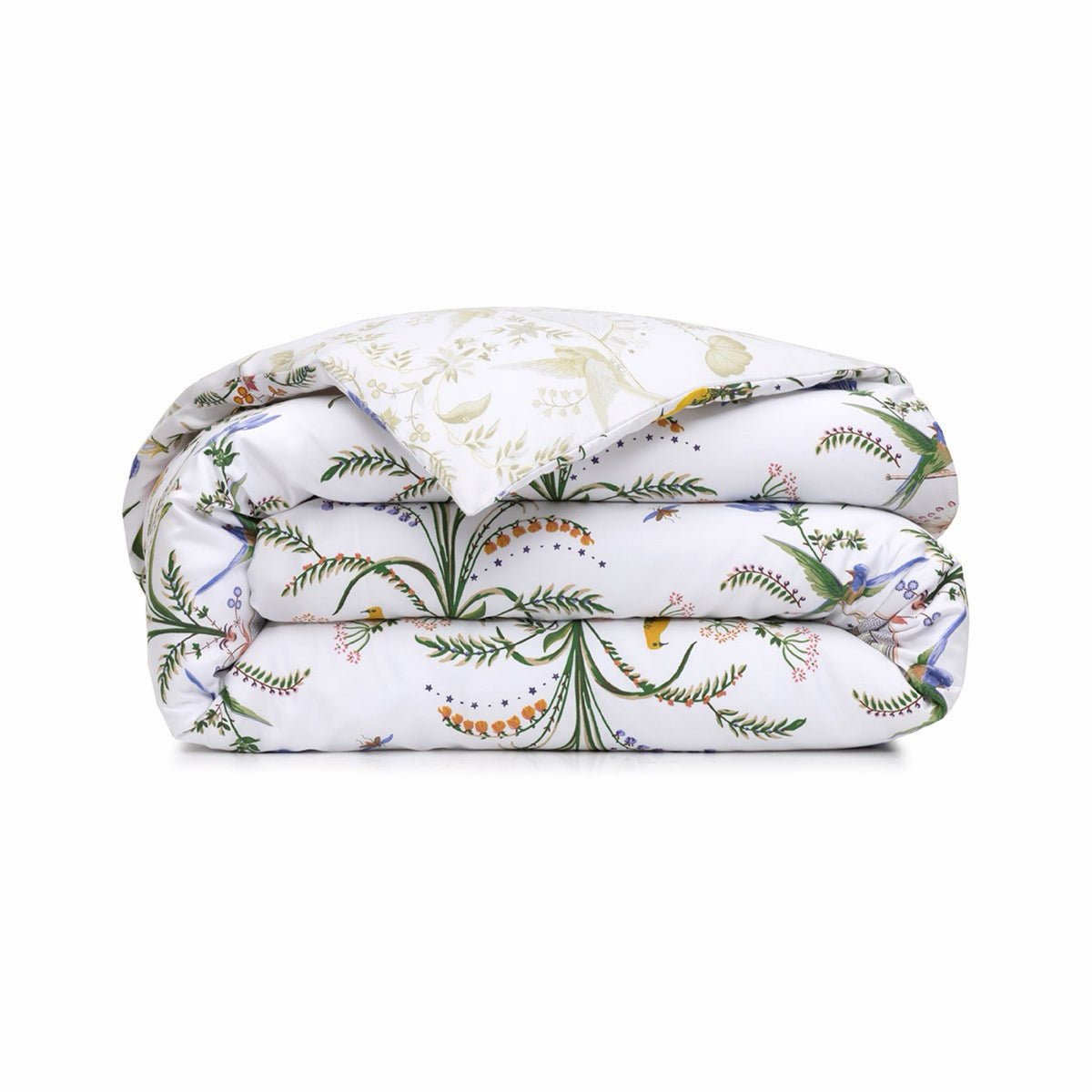 Folded Duvet Cover from Yves Delorme Botanic Bedding Collection