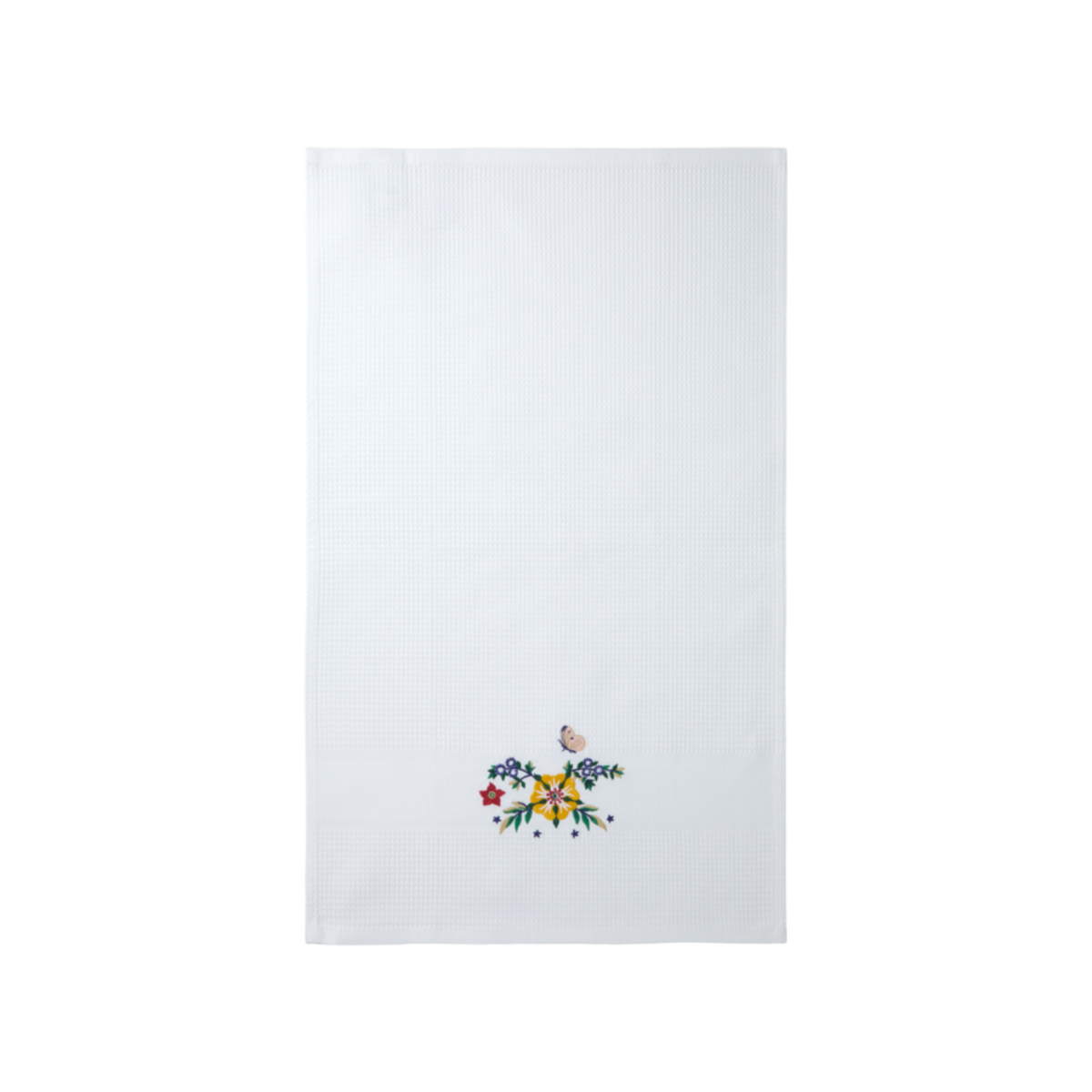 First Yves Delorme Botanic Guest Towel embroidery