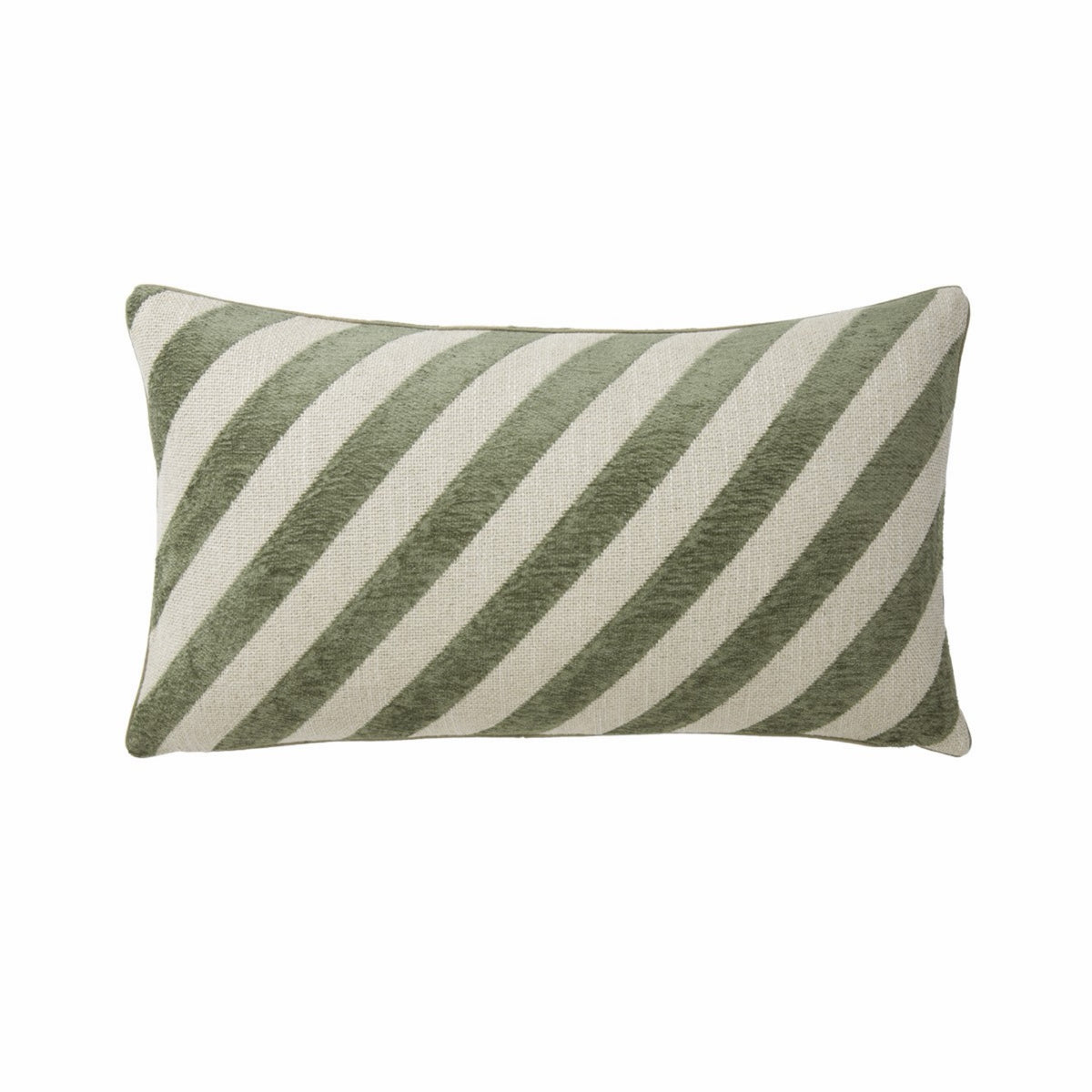 Size 13x22 of Yves Delorme Calisson Decorative Pillows in Amande color