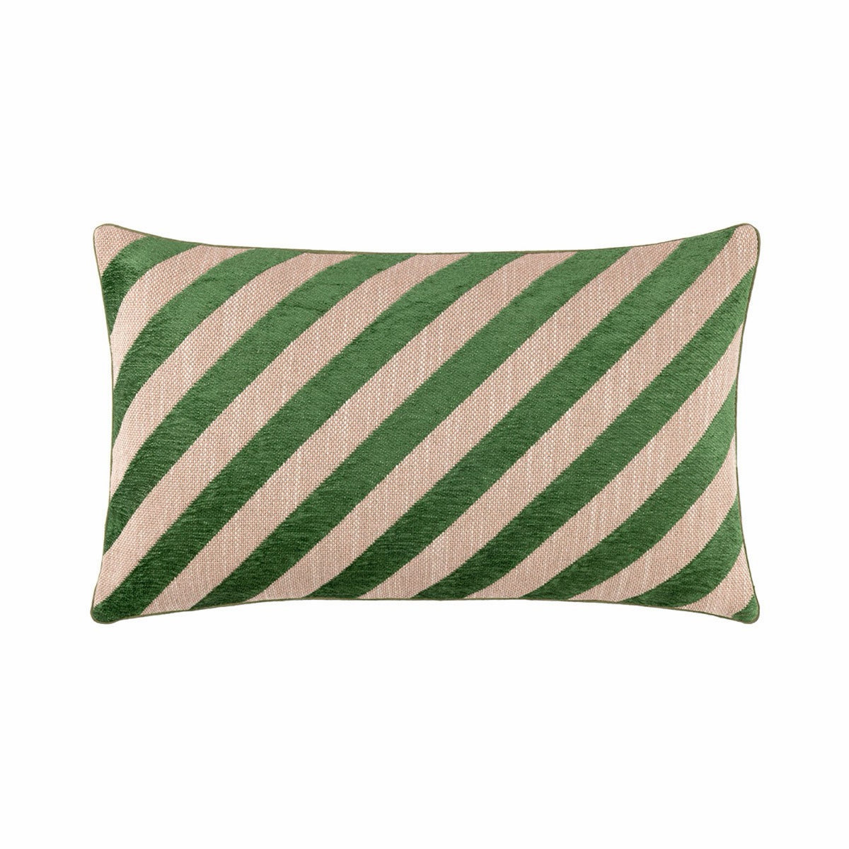 Size 13x22 of Yves Delorme Calisson Decorative Pillows in Menthe color