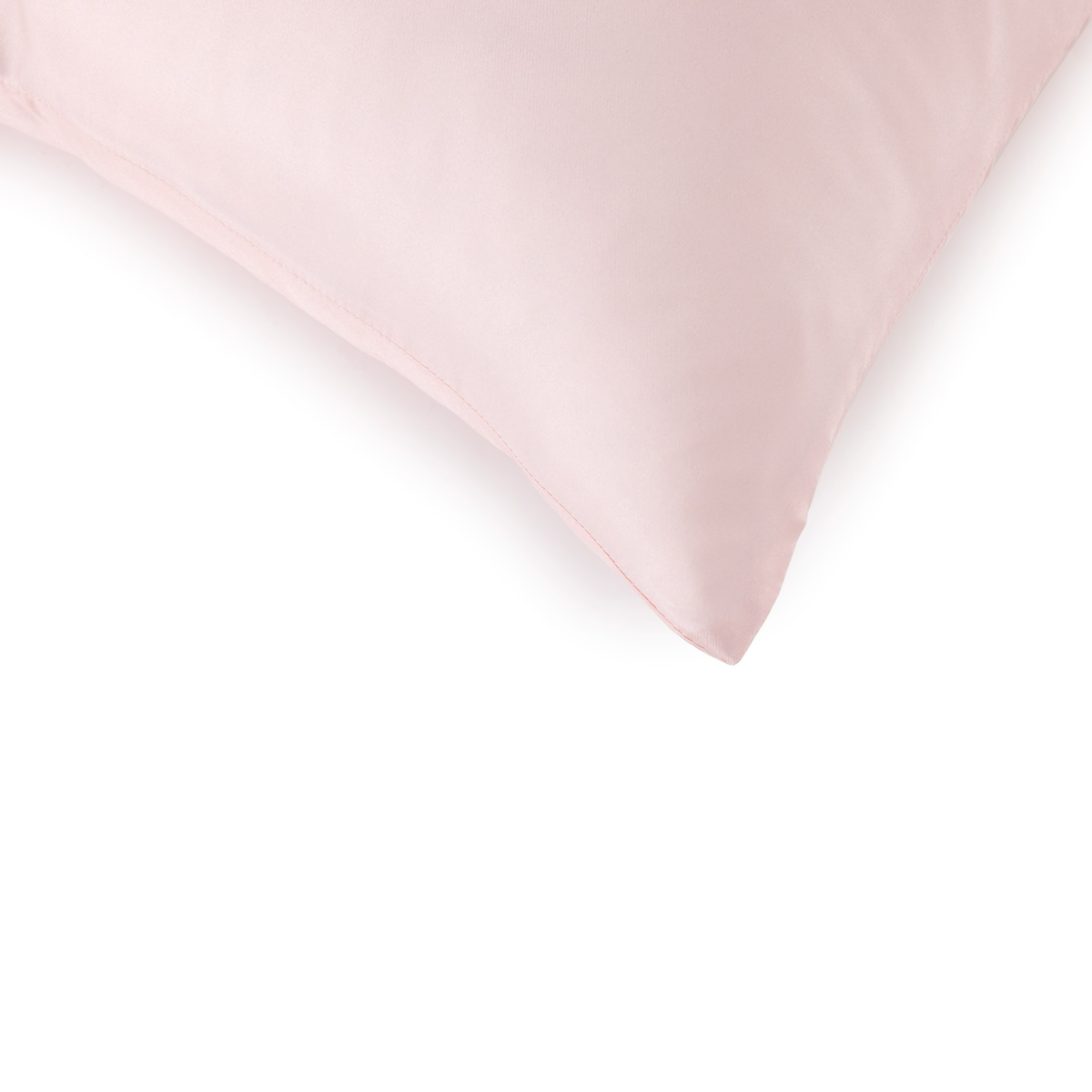 Corner of Yves Delorme Caresse Sham in Nectar