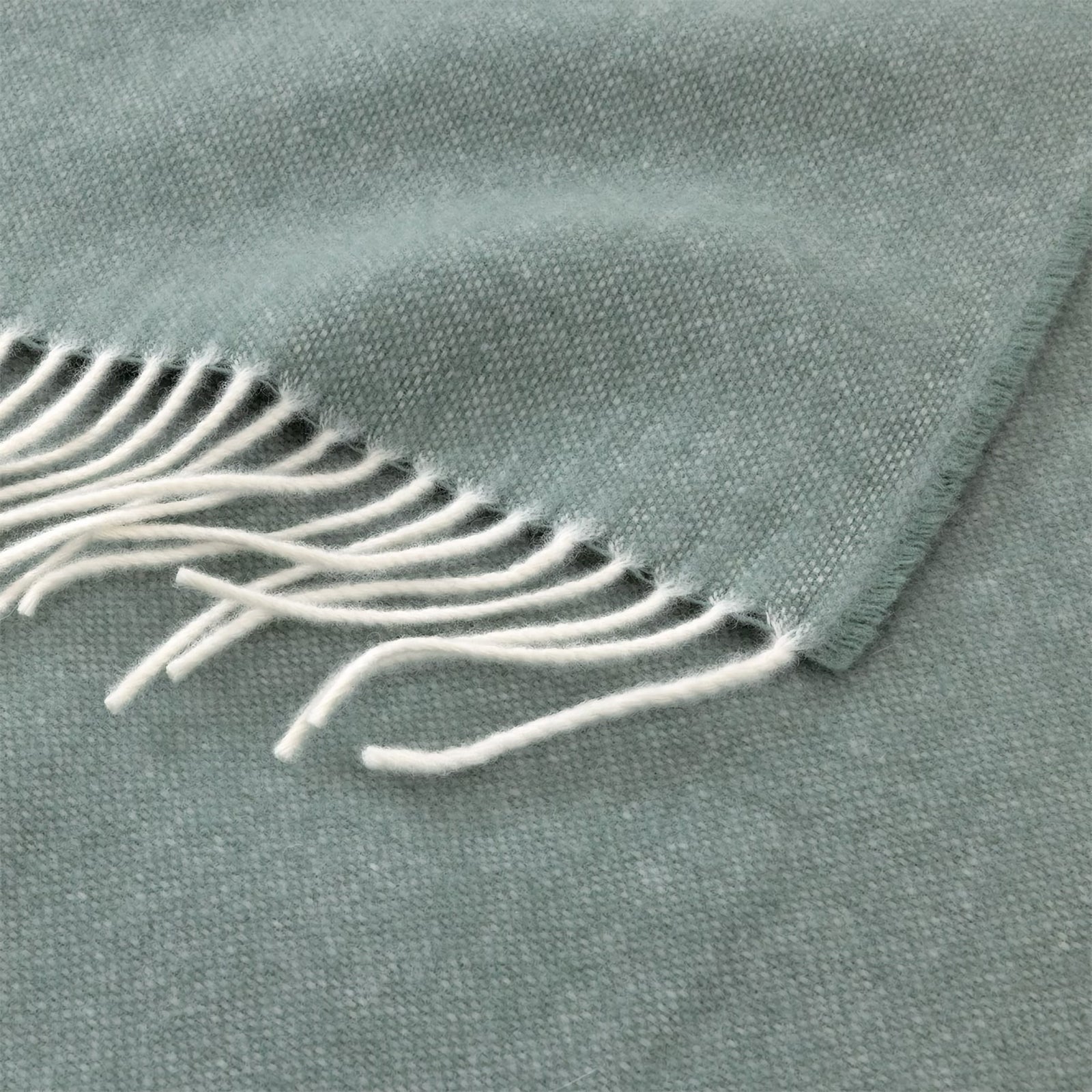 Folded Yves Delorme Club Throw in Verones Color