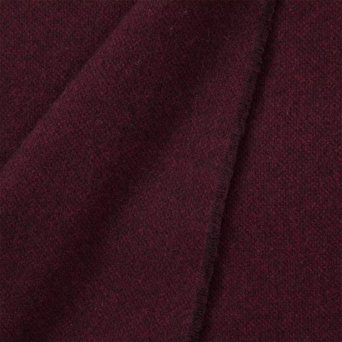 Swatch Sample of Yves Delorme Club Throw in Color Prune