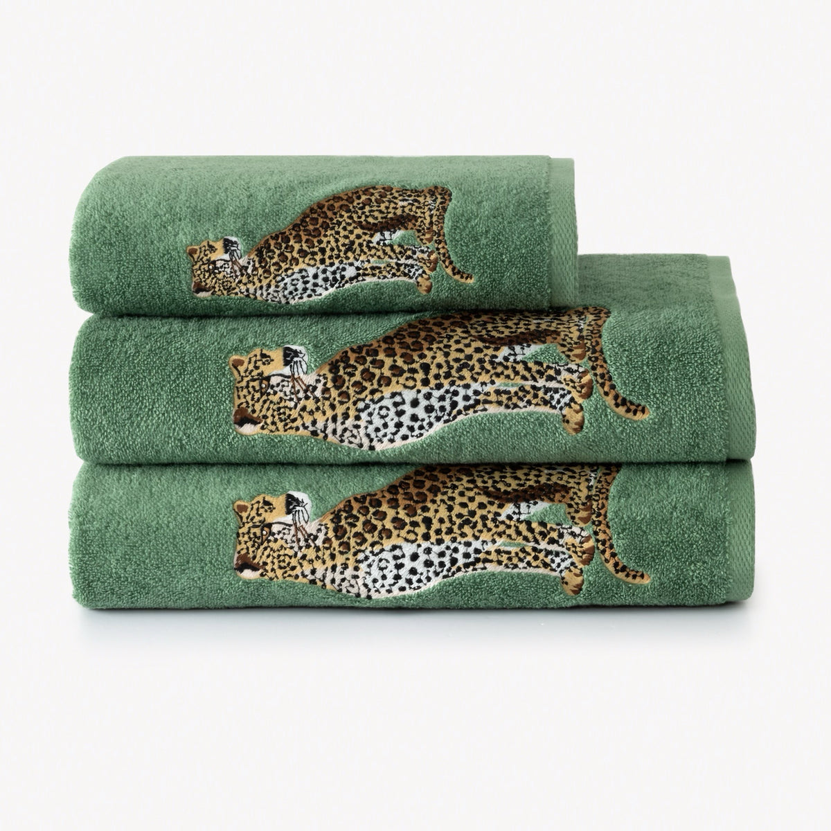 Towels of Yves Delorme Contes Bath Collection