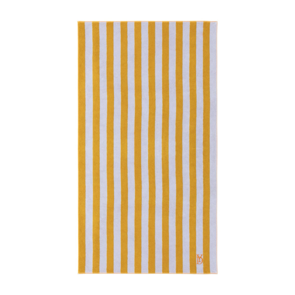 Yves Delorme Corail Beach Towel in Celeste color