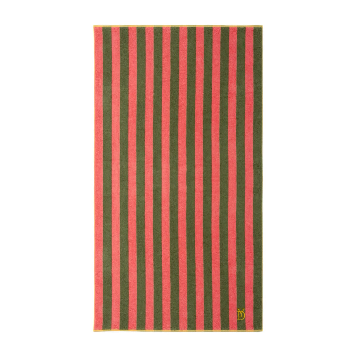 Yves Delorme Corail Beach Towel in Goyave color