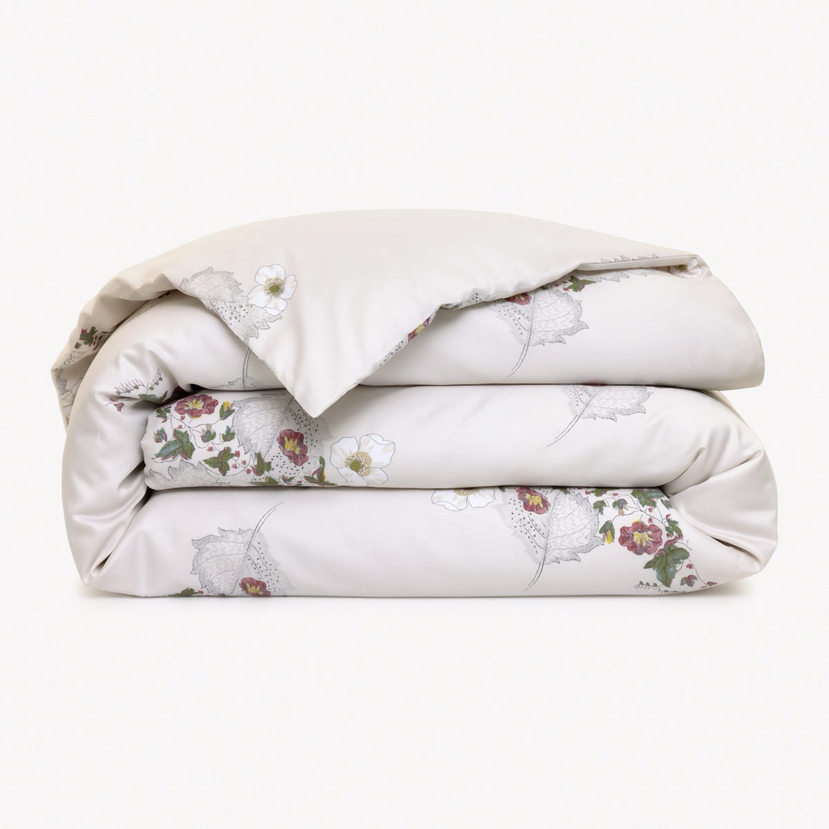 Folded Duvet Cover of Yves Delorme Corolles Bedding