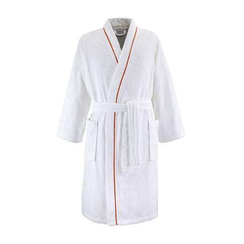 Yves Delorme Croisiere Bath Robe - Blanc/Oranger featured image