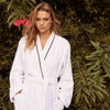Yves Delorme Croisiere Bath Robe - Blanc/Marine featured image
