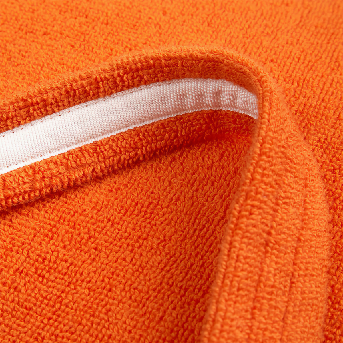 Detail View of Yves Delorme Croisiere Beach Bag in Oranger