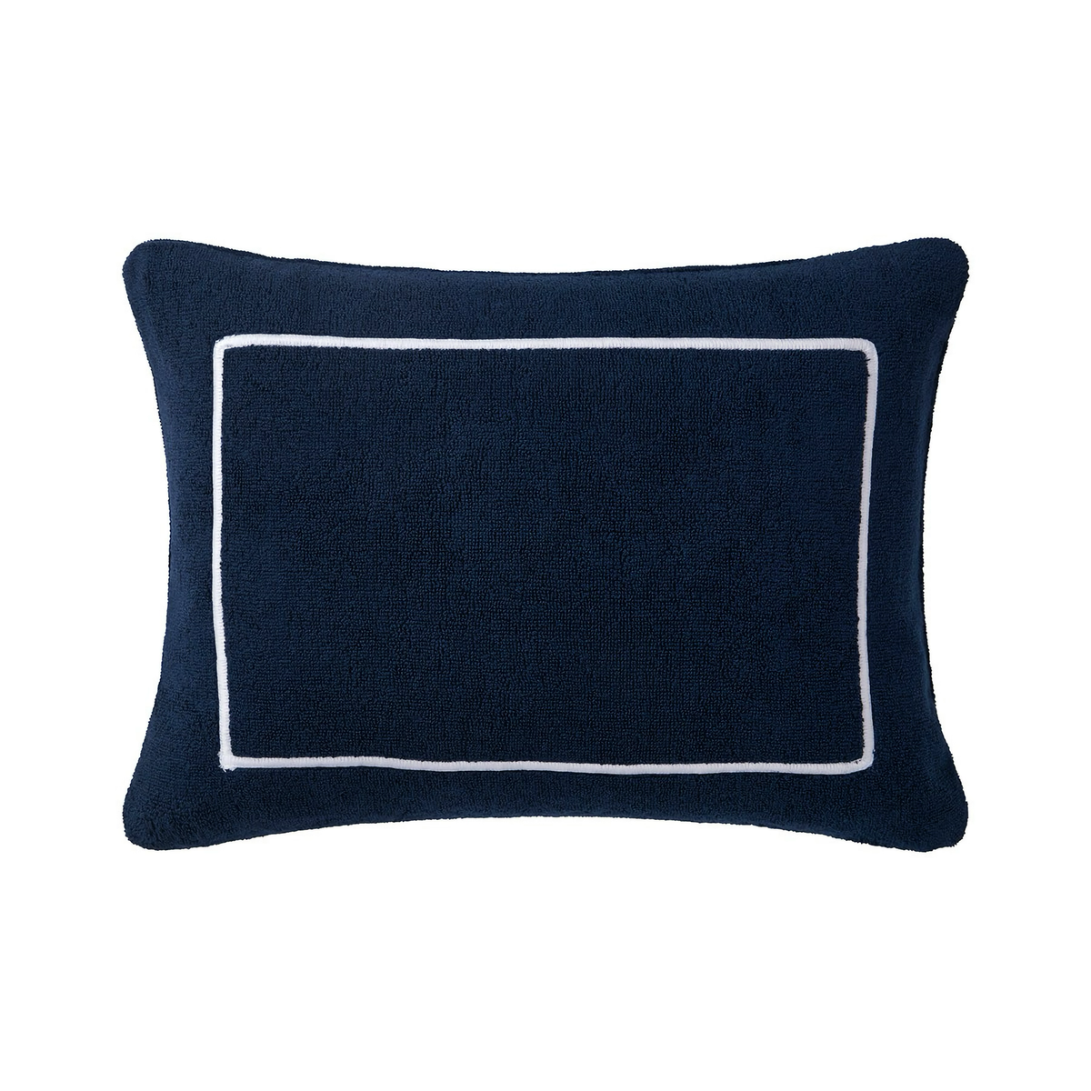 Yves Delorme Croisiere Beach Pillow in Marine 