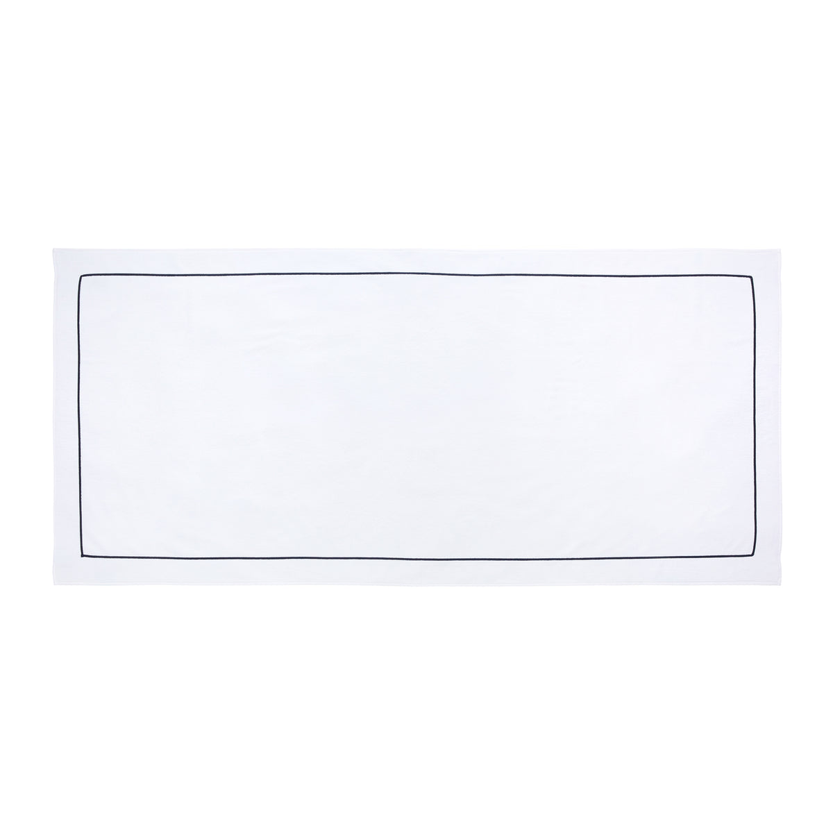 Clear Image of Yves Delorme Croisiere Beach Towels Blanc
