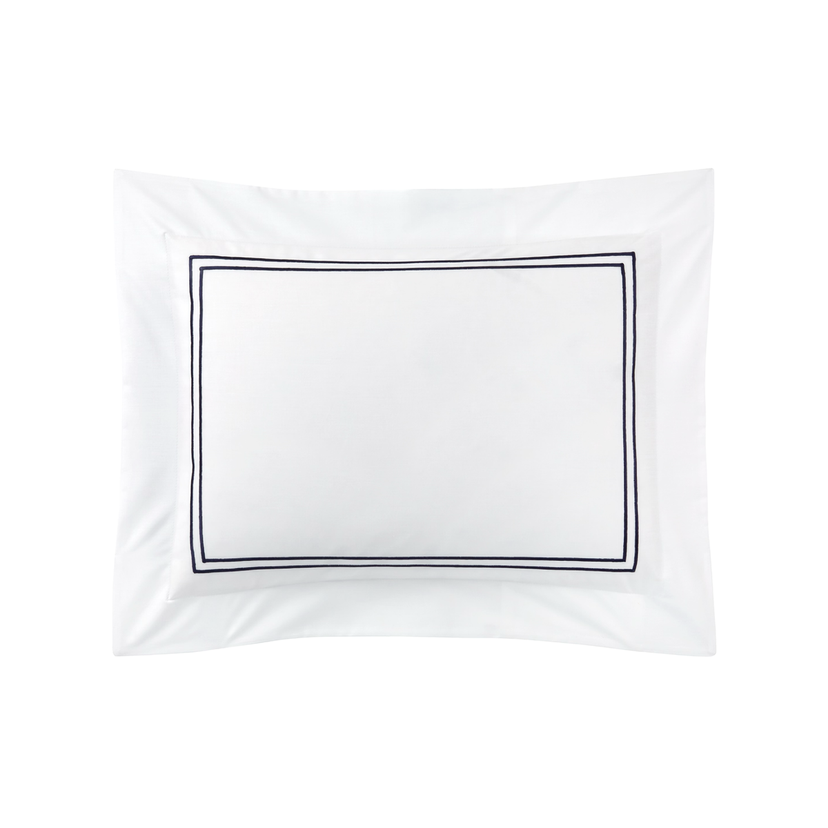 Boudoir Sham of Yves Delorme Duo Bedding in Marine