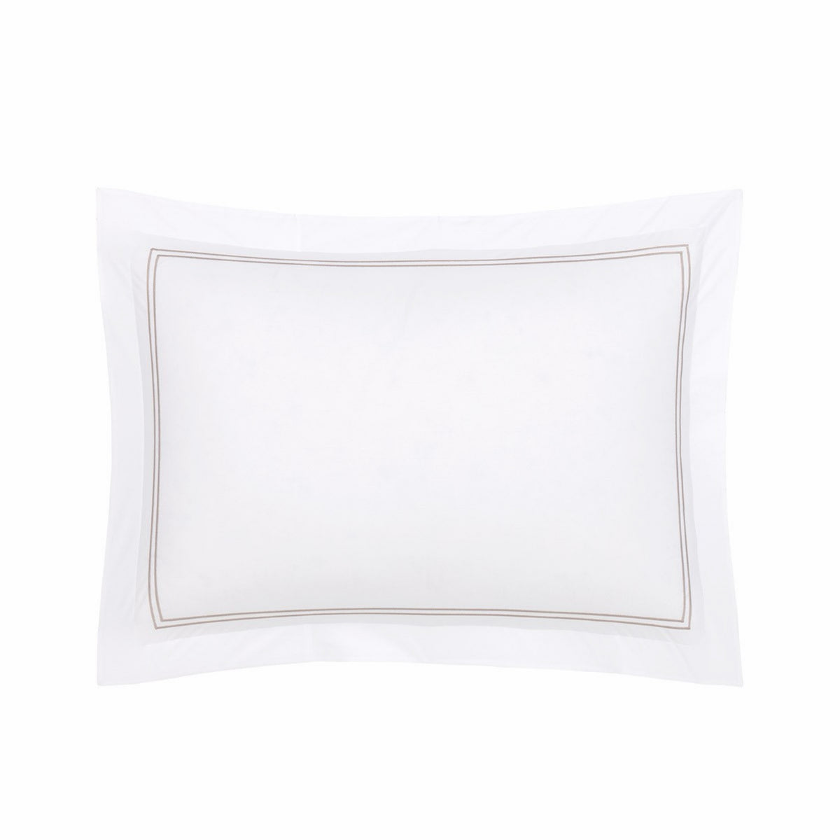 Sham Silo of Yves Delorme Duo Bedding with Loutre lining