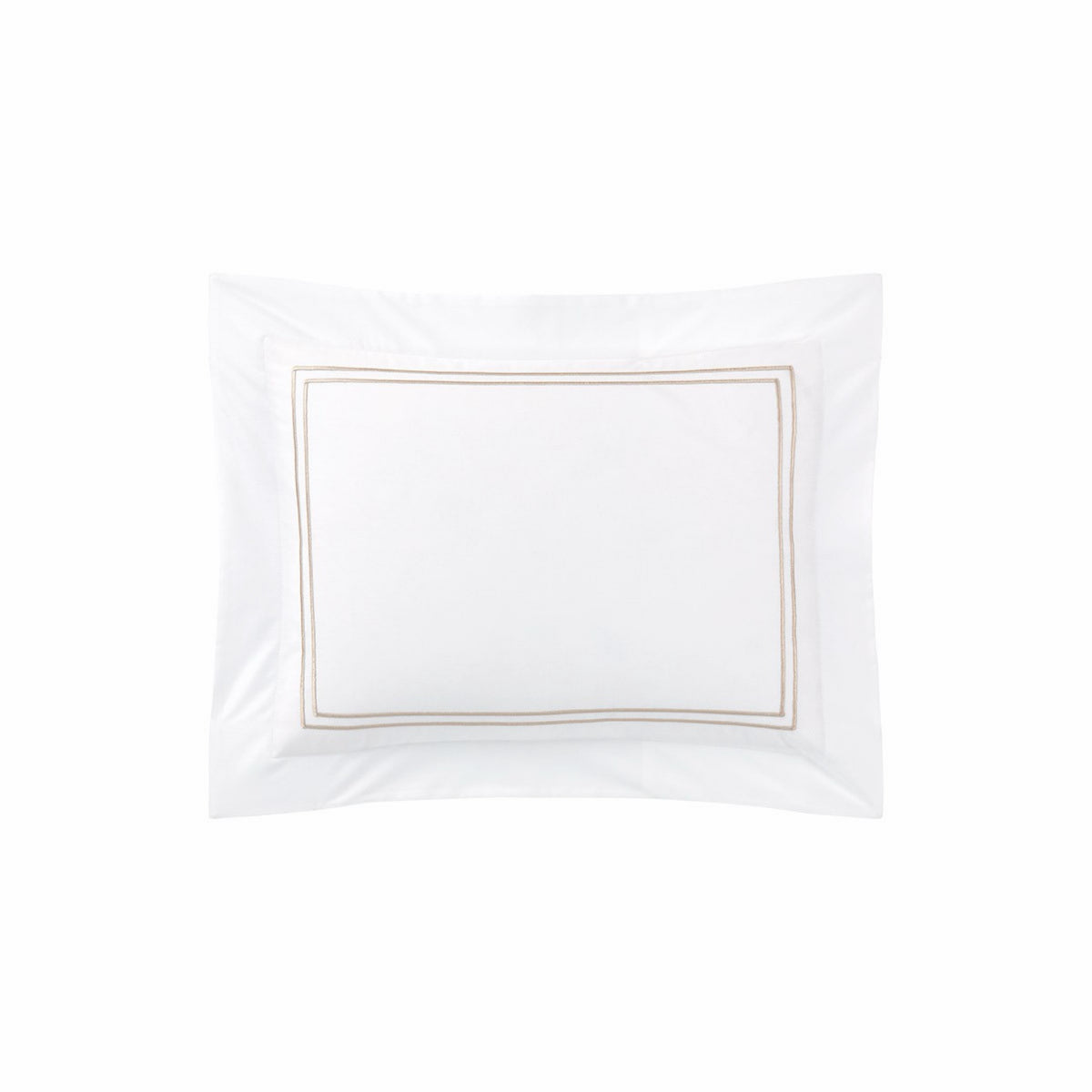 Boudoir Sham of Yves Delorme Duo Bedding with Loutre lining
