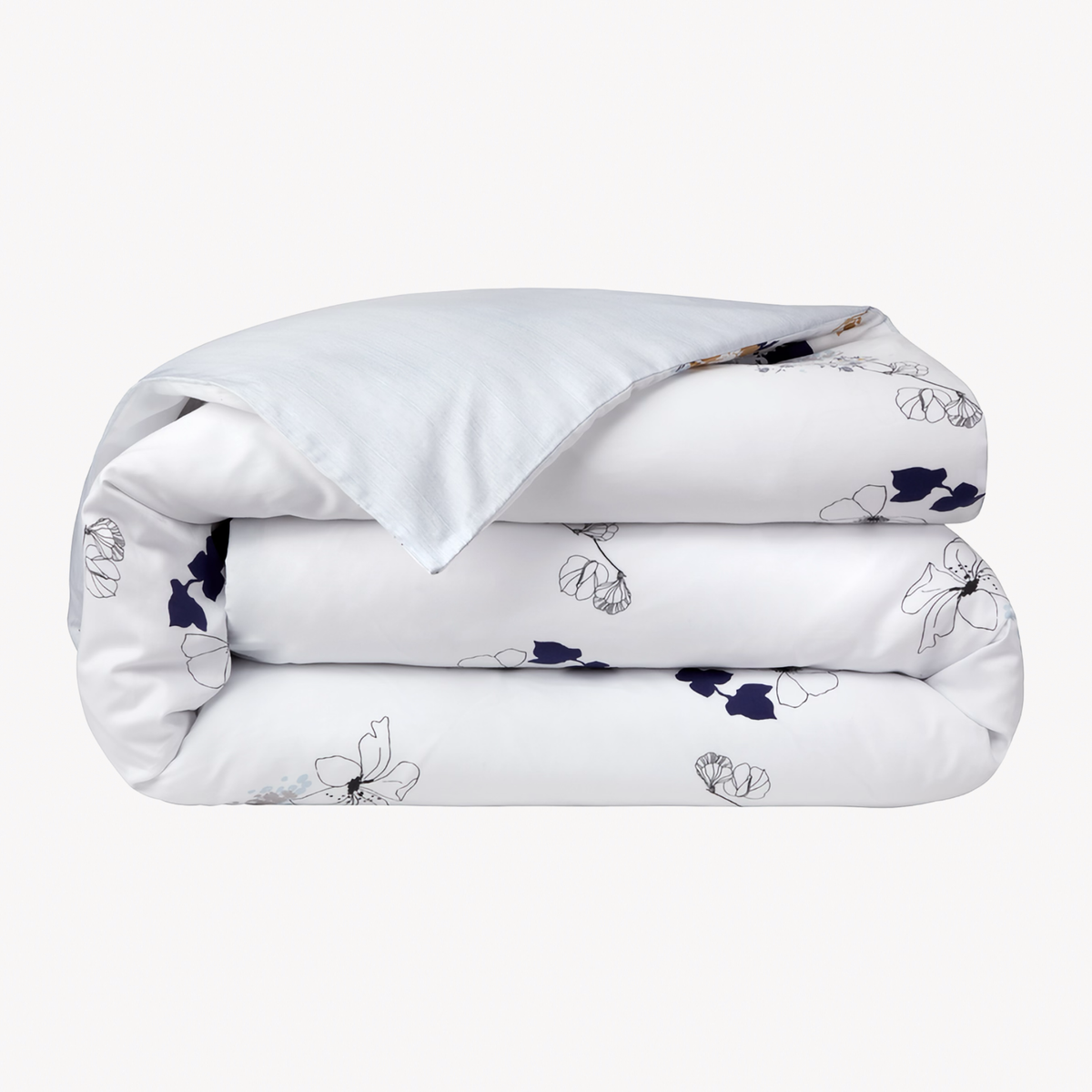 Folded Duvet Cover of Yves Delorme Eclipses Bedding