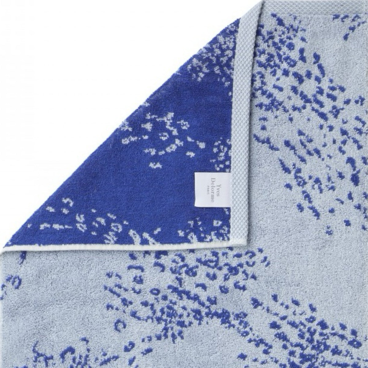 Closeup of Yves Delorme Ecumes Bath Collection